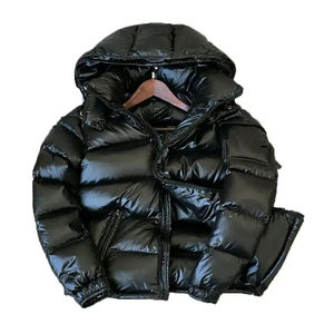 Chaquetas de Plumón con Capucha para Hombre, Estilo Burbuja Brillante, Nueva Moda, Chaquetas de Burbuja con Logotipo Personalizado a Precio de Mayoreo - Product Image 2