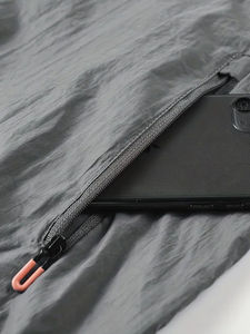 Customized Logo Men's Plus Size Windbreaker Jacket 100% Top High Quality Canvas Windproof and Waterproof Sportswear for Winter - Product Image 3