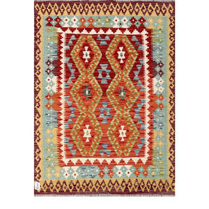Maimana Afghanistan Kilim <b>Rug</b> 143 X 102 cm <b>Area</b> <b>Rug</b> <b>Set</b> - Product Image 1