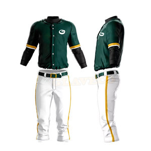 High Manufacturer's Latest Design <b>Baseball</b> Uniform Breathable Sportswear <b>Sets</b> in Plus Size New Arrival Practice Wear - Product Image 2