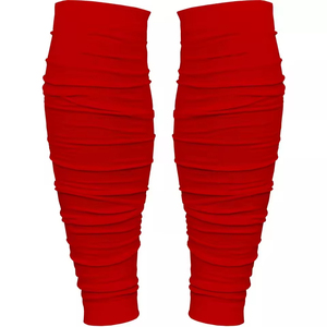 Calentadores de piernas fijos transpirables dobles Insertar calentadores de piernas Soporte de rendimiento de fútbol Protectores y calentadores de piernas de fútbol - Product Image 1