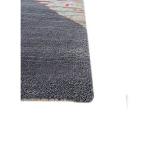 Alfombra Grande de Lana y Seda de Bambú Aakar by Kavi, Color Marfil, Tejida a Mano, Rectangular con Patrón Abstracto para el Hogar o el Pasillo -ESRM-5229 - Product Image 4