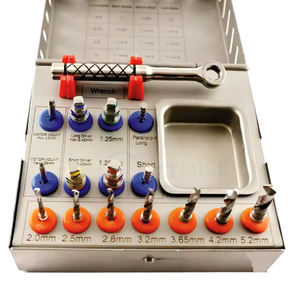 Kit de Compresión para Elevación de Seno Maxilar con Implantes Dentales de Acero Inoxidable, Certificado CE, Manual, 16 Piezas, para Injertos de Implantología - Product Image 4