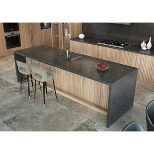 Quartz Slab Kitchen Dining Countertop Vanity <b>Top</b> 2cm 3cm Polished Flat Edge Cut to Size taj mahal cut to size Modern prefab - Product Image 4