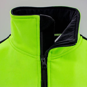 Chaqueta de alta visibilidad a prueba de viento, transpirable, impermeable, antideslizante, logotipo personalizado, chaqueta reflectante de alta visibilidad para hombres, chaqueta de seguridad para adultos - Product Image 3