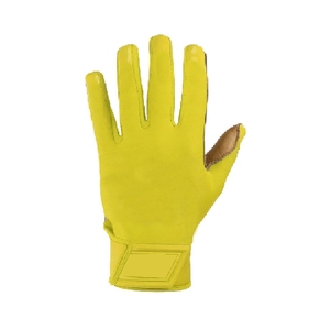 Unisex professionale Baseball Softball guanti da battuta antiscivolo in pelle di alta qualità con chiusura a gancio e passante traspirante Custom Fit - Product Image 4