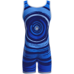 Venta al por mayor lucha camiseta personalizada nueva llegada sublimación Spandex lucha desgaste hombres lucha camiseta - Product Image 5