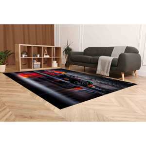 Tapis de Formule 1 : Tapis imprimé antidérapant pour garage, tapis doux non tissé - Product Image 5