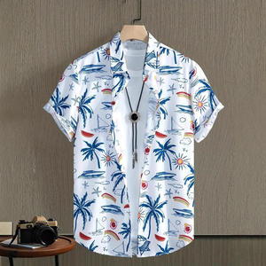 Men's Hot Selling Flannel Yarn Dyed Short Sleeve <b>Shirt</b> <b>Stylish</b> Casual Vibe Cool <b>Look</b> Perfect Daily Wear Parties Weekend Outings - Product Image 2