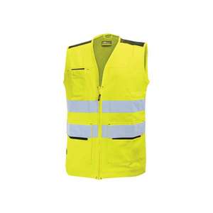 Ropa DE SEGURIDAD reflectante chaleco Fluo amarillo inteligente de 2017 - Product Image 1