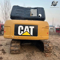 Excavatrice sur chenilles Caterpillar 320D, 20 tonnes, d'occasion, pour travaux de construction moyenne, excavatrice hydraulique Cat, engin de terrassement