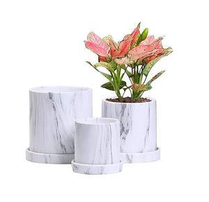 Pots et tables à plantes en marbre 100 %, décoration, finition de qualité supérieure, pot à fleurs en marbre fait à la main, fabricant professionnel - Product Image 5