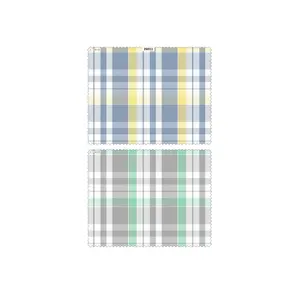 Wholesale wide width fabric gingham check cushions fabric with Customized Colored Available For Sale By Exporters
