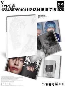 BTS V - [ TYPE NON ] (Version PHOTOBOOK) Album KPOP Best Seller en Corée - Product Image 4