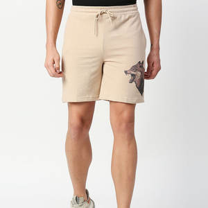 Shorts pour hommes en tissu Oxford uni, polyester/coton, avec logo personnalisé, fabrication pakistanaise, vente d'été, couleur unique - Product Image 1
