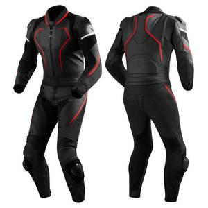 Kivotech OEM traje de moto de carreras de alta calidad último estilo ligero moto trajes de cuero nueva llegada transpirable a prueba de viento - Product Image 1