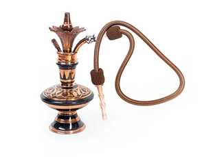 2025 nuevo lujo laca egipcia pulso fundición latón Mini Hookah Shisha Bambino Lotas conjunto de regalo - Product Image 4
