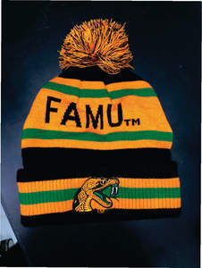 FAMU Florida A & M beanies COLLEGIATE ความอบอุ่นและความทนทานในฤดูใบไม้ร่วงพร้อมพิมพ์ลายดีไซเนอร์สำหรับสวมใส่ชายหาด - Product Image 2