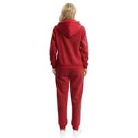 Ensemble de survêtement vintage 2 pièces pour femme : hauts courts en dentelle à manches longues et pantalon de jogging brodé à motifs