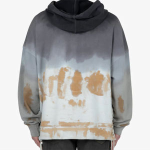 Hoodie d'hiver décontracté et confortable pour homme, 100 % coton, effet délavé, idéal pour les aventures en plein air – Collection 2026 - Product Image 3