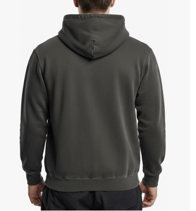 เสื้อฮู้ดดี้ผ้าฟลีซเนื้อนุ่มทรงโอเวอร์ไซส์สำหรับผู้ชาย สกรีนโลโก้ได้ ผ้าคอตตอนออร์แกนิคหนา 400 GSM ผลิตโดยตรงจากบังกลาเทศ - Product Image 6