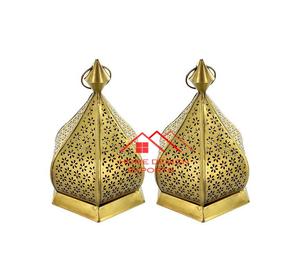 2025 Vente chaude Lanterne à bougie en métal fini cuivre à bas prix - Product Image 3