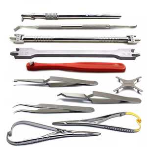 Kit Básico de Laboratorio Dental de Ortodoncia, Alambres de Ligadura, Escaladores, Calibrador de Posicionamiento de Brackets y Colocador de Bandas - Product Image 1