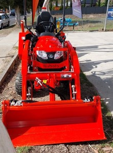 Livraison gratuite Tracteur à roues Kubota BX23S avec tondeuse et chargeur arrière Expédition dans le monde entier - Product Image 3