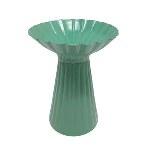 Florero de Metal de gran diseño con acabado gris para el hogar y la boda, decoración de mesa, jarrón de Metal personalizado hecho a mano - Product Image 6