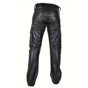 Pantalones de Cuero PU para Hombre de Alta Calidad, Diseño Moderno, Pantalones de Cuero para Hombre, Material Suave y Cómodo - Product Image 2