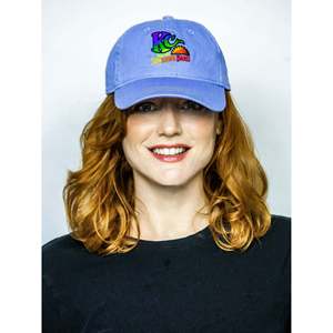 Light Blue 5-Panel Visor <b>Hat</b> with Printed Logo New Designer Sporty and Classic Fashionable Style Fabric <b>Cap</b> - Product Image 1