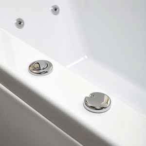 Baignoire rectangulaire de hydromassage haut de gamme pour la relaxation - Product Image 4