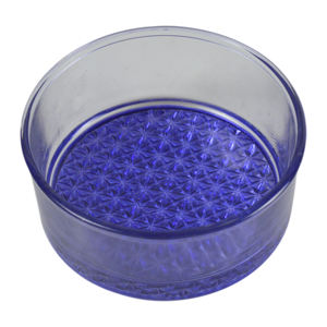 Bocaux à biscuits en verre arrondi, pots de finition colorés avec plusieurs formes, design d'intérieur, bocaux à fruits secs, bols tendance de designer - Product Image 6