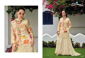 Trajes Indios y Pakistaníes Bordados en Chinon de Neeta Creation Designer, Salwar Kameez Sedoso de Secado Rápido para Fiestas - Product Image 2