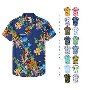 Linen Shirts for Men Ultrathin Casual Button <b>Down</b> Shirts Long Sleeve Beach Hawaiian T Shirts for Men - Product Image 2