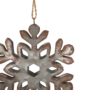 Ornements suspendus de flocon de neige en feutre Décorations de Noël festives à des fins décoratives - Product Image 4