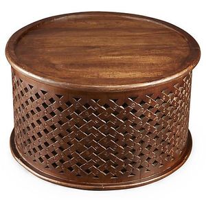 Table nordique en rotin décoratif demandé chaud avec base Table en rotin légère antidérapante mobile écologique en poids - Product Image 4