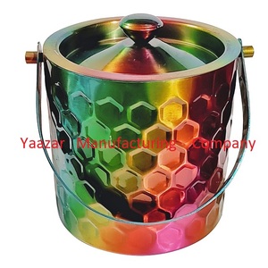 Custom Design HIgh Quality Stainless steel Doouble Wall Ice <b>bucket</b> for House and Party at Wholesale Price From Manufacturer - Product Image 4
