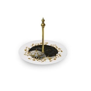 Soporte para servir pasteles de celebración de Navidad Con Servidor de soporte de pastel de forma redondeada para uso de cafetería o restaurante Catering - Product Image 1