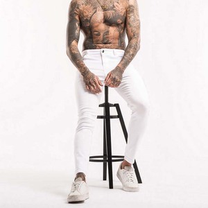 Nouveau style avec pantalon en jean d'hiver personnalisé bleu hommes jean Slim Fit hommes jean élégant droit vêtements de mode vêtements de rue Stretch Pent - Product Image 5