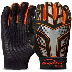 Gants de baseball et softball professionnels personnalisés Gants en cuir antidérapants pour adultes hommes femmes Gants de frappe de softball personnalisés - Product Image 4