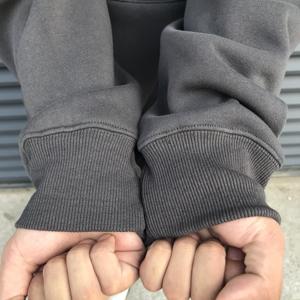 Classique 350GSM coton unisexe automne sweats à capuche brodé surdimensionné pull sweats confortable vêtements décontractés usine directe - Product Image 6