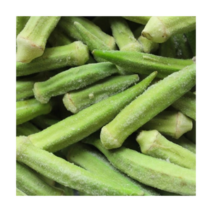 Okra congelada IQF Vietnam Exportación Vegetal estándar Sin aditivos Ideal para uso doméstico Restaurantes y fabricantes de alimentos - Product Image 3