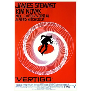 Modern Style Vertigo <b>Poster</b> Made of Paper for Wall Decor - Product Image 1