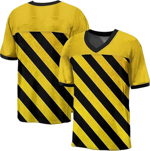 เสื้อเจอร์ซีย์สำหรับฝึกซ้อมเสื้อฟุตบอลผ้าตาข่ายเสื้อกีฬาเสื้ออเมริกันฟุตบอลปักโลโก้เสื้อเจอร์ซีย์ - Product Image 1