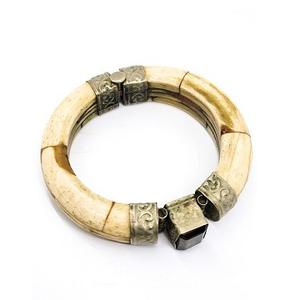 Brazalete de Cuerno Estilo Joyería Antigua Personalizado y Asequible para Mujeres y Niñas, Brazalete de Moda Antigua, Joyería de Estilo Vintage - Product Image 3