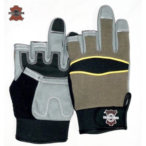 Guantes de Mecánico de Cuero Vacuno para Verano e Invierno, Impermeables y Resistentes a Cortes - Product Image 3
