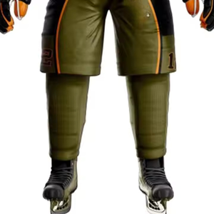 ชุดเครื่องแบบฮ็อกกี้น้ำแข็งยูนิเซ็กซ์สำหรับผู้ชายทีมและลีกสไตล์ใหม่เสื้อฮอกกี้ปรับแต่งได้และกางเกงขาสั้น - Product Image 5