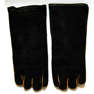Nouveaux gants de soudage 2025-Gants de soudage en cuir de chèvre noir de qualité supérieure/Nouveaux gants de soudage 2025 de dernière conception - Product Image 1
