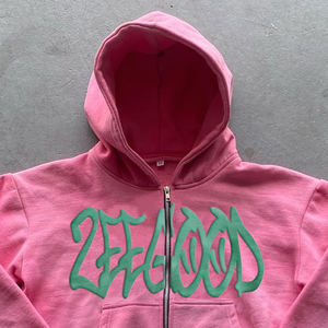 Sudadera con Capucha Extra Grande para Hombre, Personalizable, 100% Algodón Grueso, con Logotipo Bordado, de Alta Calidad, para Invierno, Talla Grande - Product Image 2